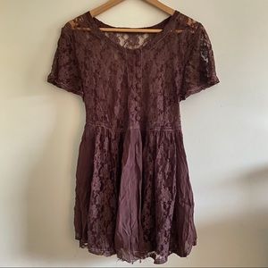 🚩SOLD🚩90s Vintage Grunge Babydoll Dress